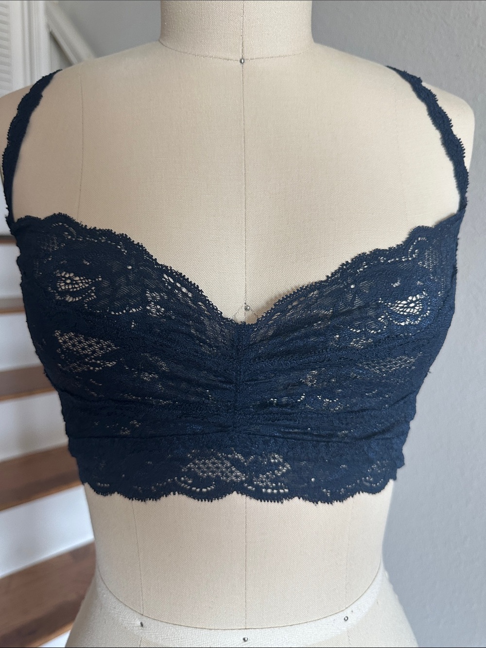 Cosabella Never Say Never Sweetie Bralette Navy - Picture 5 of 8